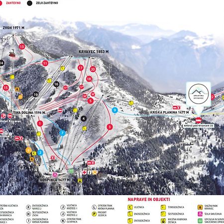 Apartma Krvavec - Cosy Mountain Retreat Cerklje na Gorenjskem Eksteriør bilde